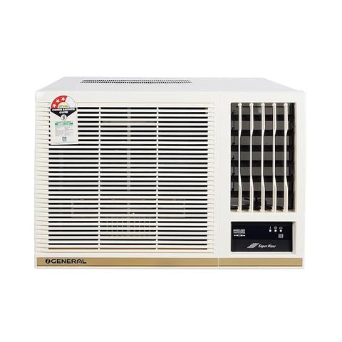 O General 1.5 Ton 3-Star Super Wave Window AC - 3-Speed Cooling (Model - AXGB22BBAA)