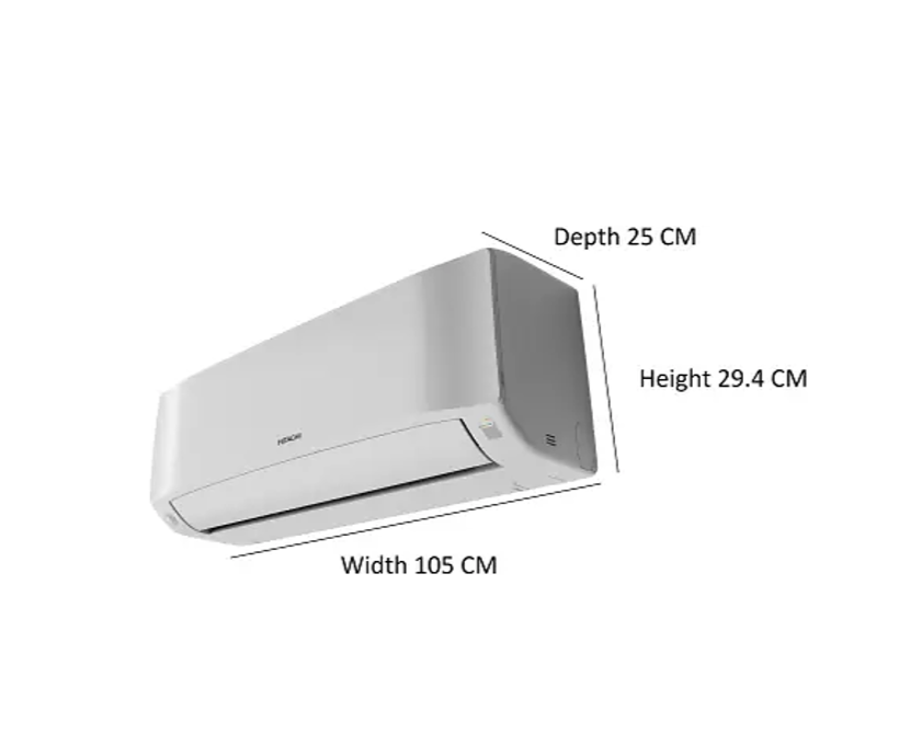 Hitachi Senpai 3200FL - 1.5T, 3 Star Split AC, Pure Copper, Dust Filter, 2022, R32 Refrigerant (Model: RAS.B318PCAIBA)