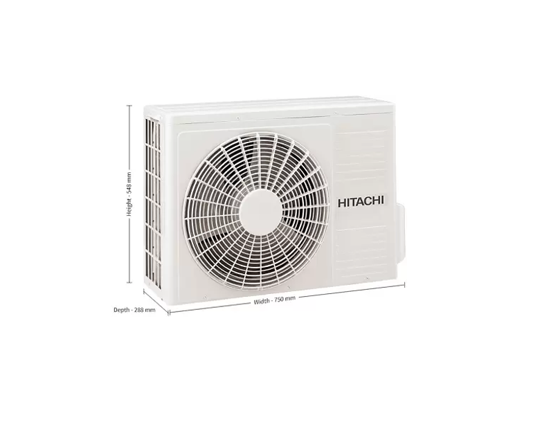 Hitachi Senpai  2.0Ton, 2 Star Split AC, Pure Copper, Dust Filter, 2022, R32 Refrigerant (Model: RAS.B222PCAIBA)