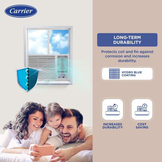 Carrier Estrella Ex 1.5 Ton 3 Star AC – Smart Cooling with Dust Protection & Turbo Boost (Model - 18K Estrella Ex 3S WAC)