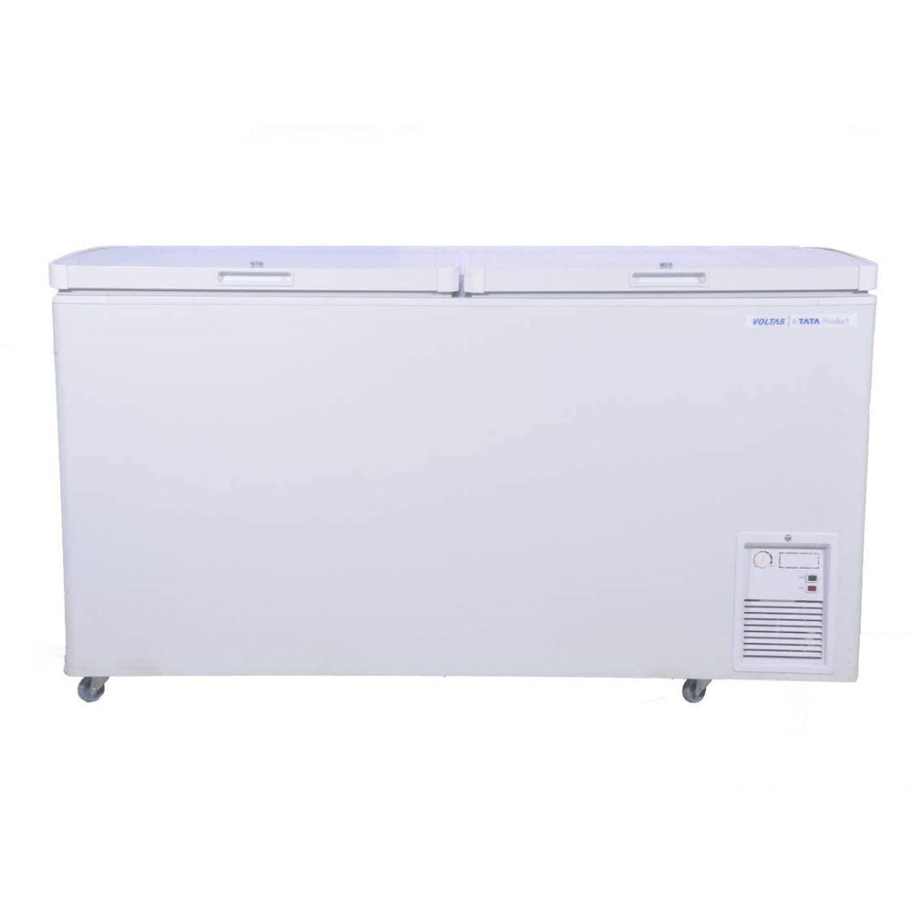 Voltas 500 DD CF Double Door Deep Freezer, 500 Liters, White